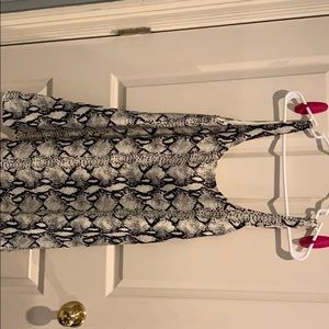 Hyper tank shift dress from tobi